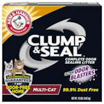 2 Arm & Hammer Clump & Seal Litters