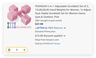 Adjustable Dumbbell Set