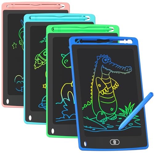 LCD Writing Tablet 4-Pack