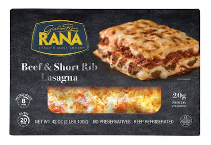 Rana Beef and Short Rib Lasagna