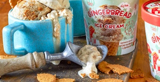 trader joes gingerbread ice cream holiday treat