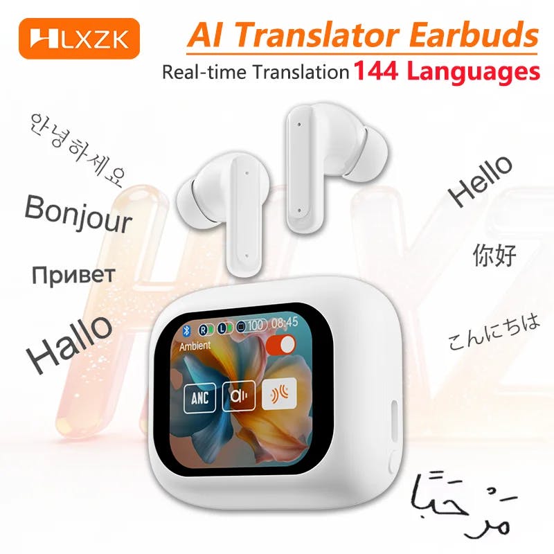 Bluetooth AI Translation Earbuds