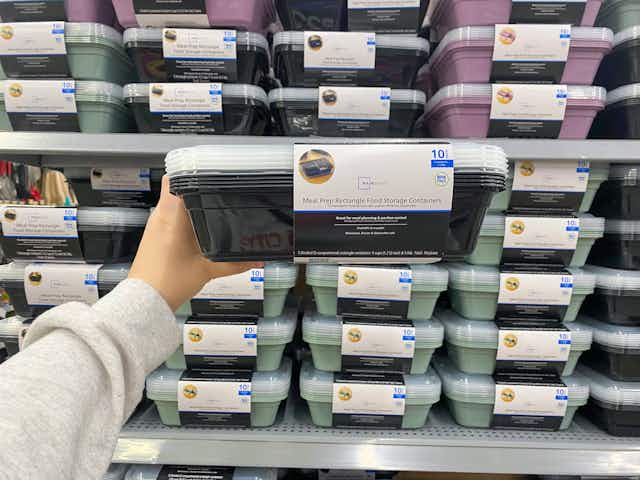 Meal Prep on a Budget: 10-Piece Food Storage Sets, Just $3.97 at Walmart card image
