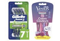 1 Gillette + 1 Venus Razor Packs
