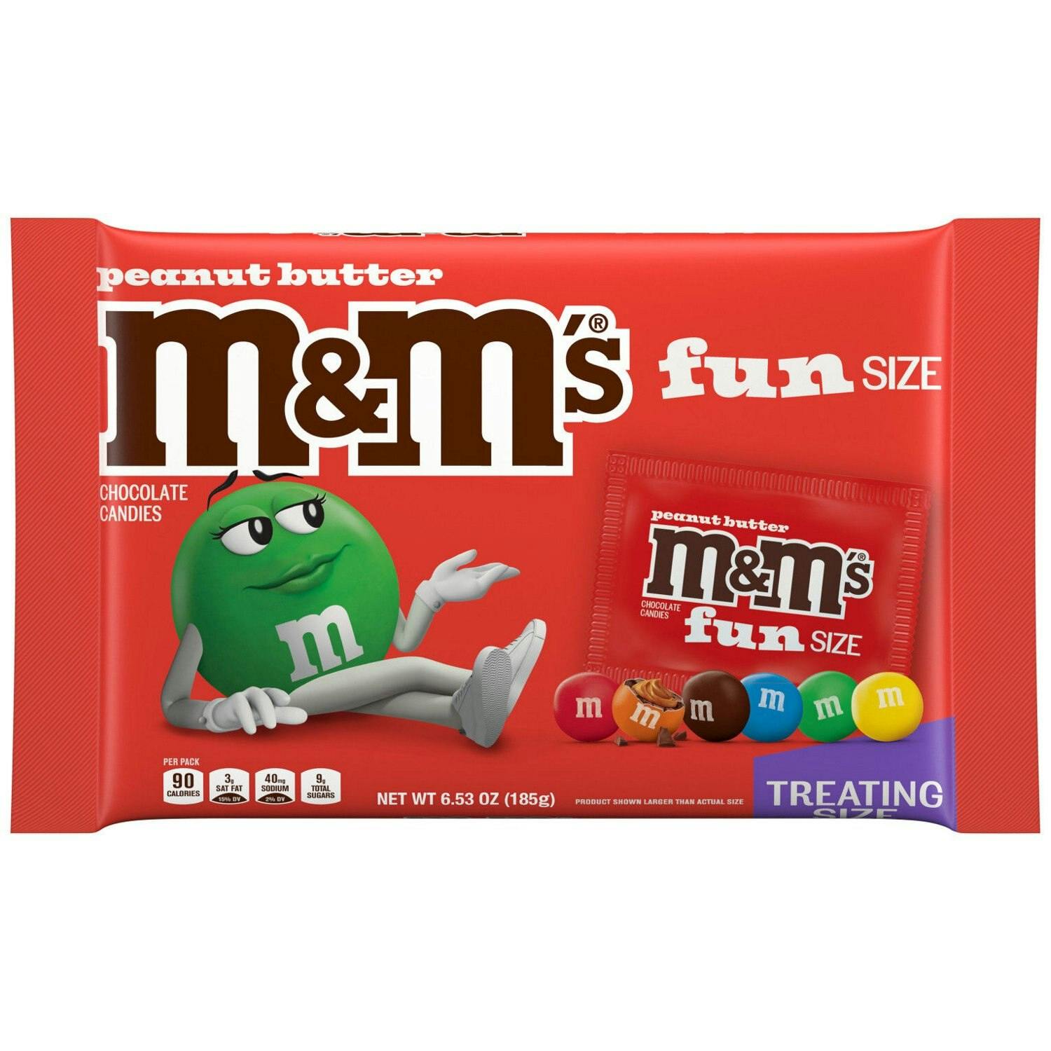2 M&M's Fun Size Candy Bags