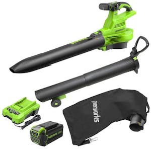 Greenworks 40V Cordless Leaf Blower/Vacuum
