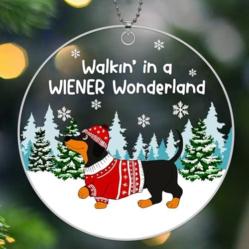 Dachshund Christmas Ornament