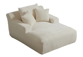 Latitude Run Corduroy Lounge Chair