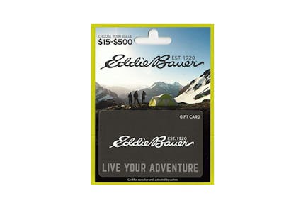 Eddie Bauer $50 Gift Card