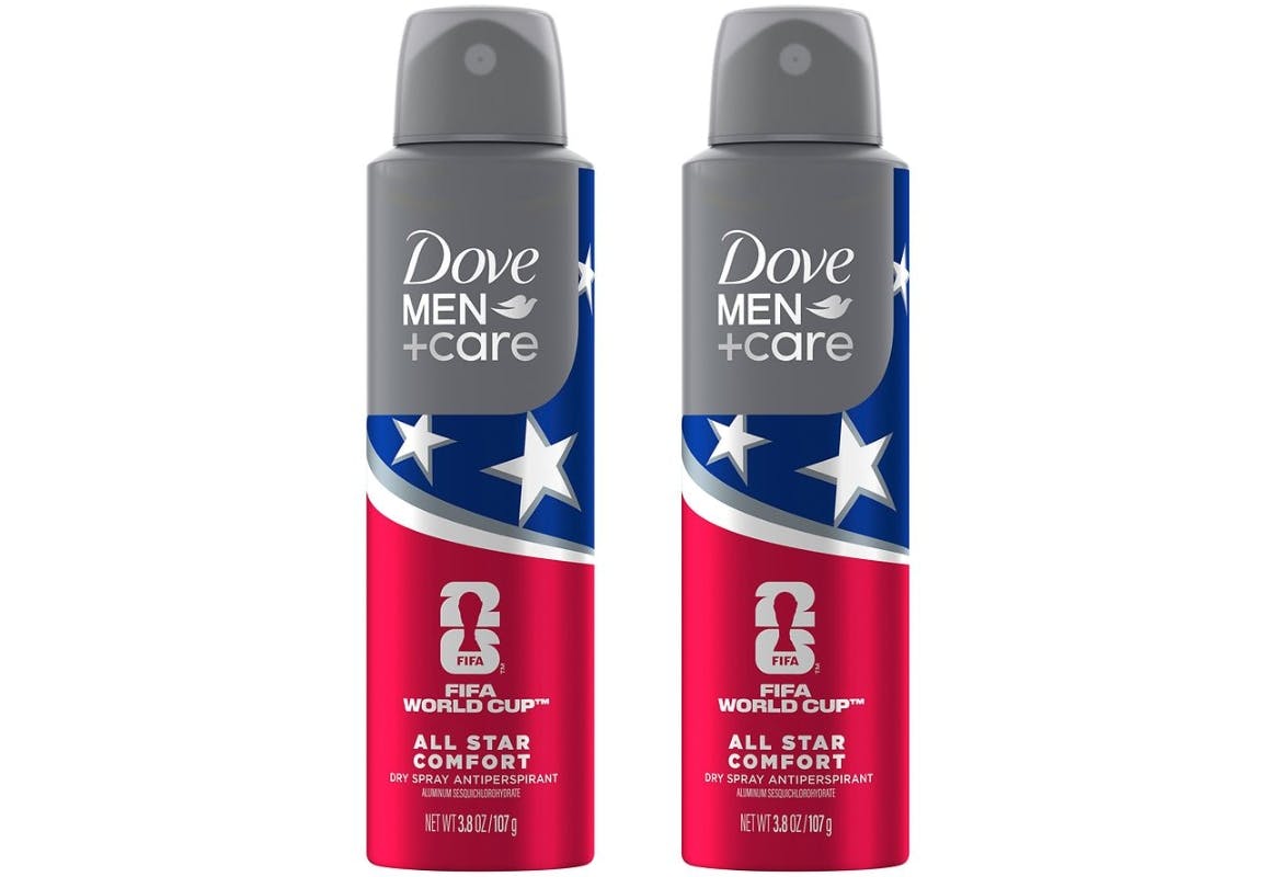2 Dove Men+Care Dry Sprays