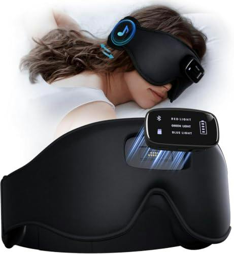 Sleep Mask with Headphones
