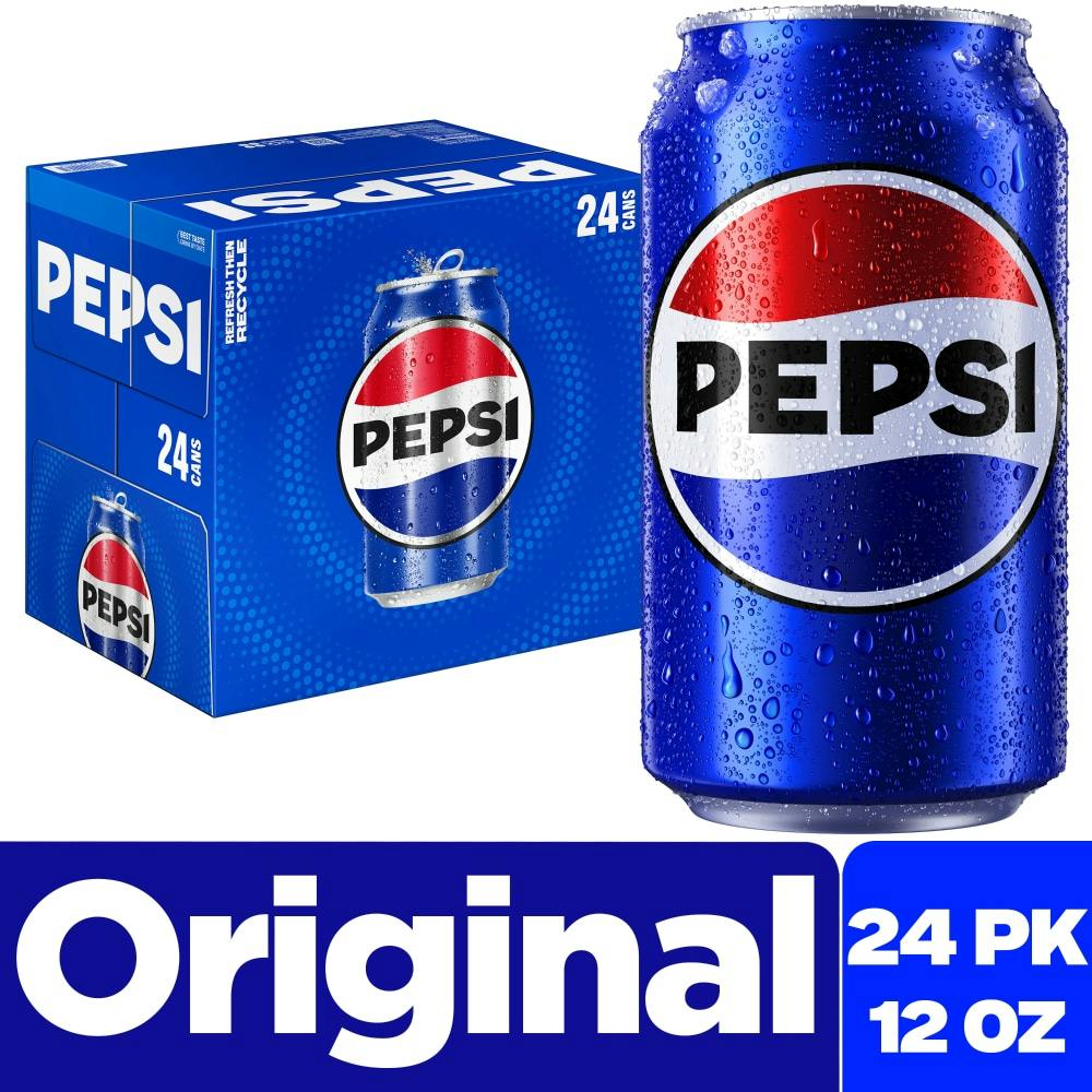 Pepsi Soda 24-Pack
