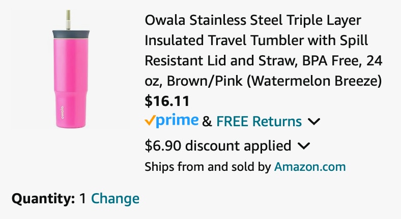 Amazon Owala Tumbler 2024 3