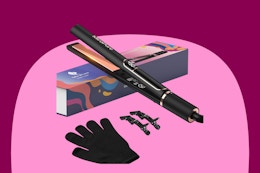 Flat Iron Hair Straightener, Only $14 With Amazon Promo Code card image
