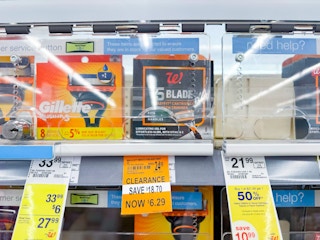 razor cartridge refill walgreens clearance