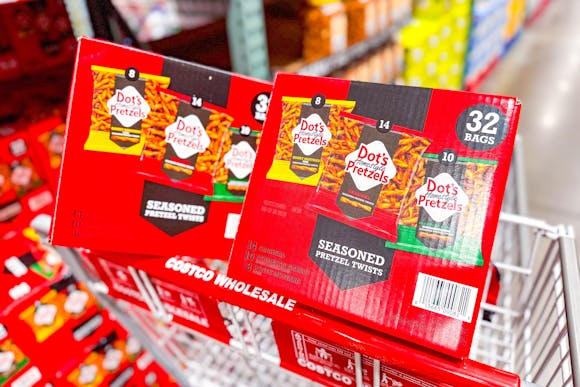 Costco Online Snack Deal: Dot's Pretzel 32-Pack for $11.99 (Reg. $16.49)