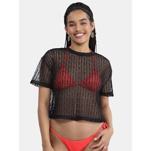 No Boundaries Women's Cover-up Top