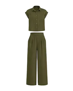 PRETTYGARDEN Women's 2-Piece Set