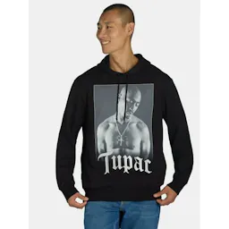 Men's Graphic Print Fleece Hoodie