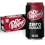3 Dr Pepper Zero Sugar Soda 12-Packs