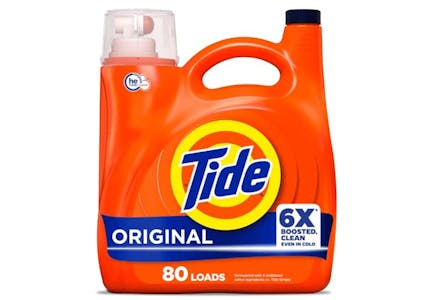 4 Tide Laundry Detergents