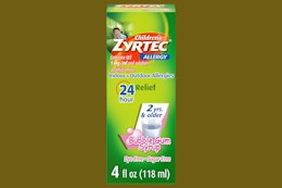 Zyrtec Children's Allergy Syrup, as Low as $4.89 on Amazon card image