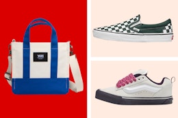 Extra 40% Off Sale at Vans: Checkered Shoes as Low as $15, Totes From $15 card image