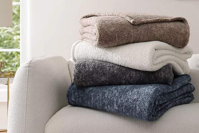 Grab This Sherpa Blanket for Only $18.74 at Macy's — Twin and Queen Sizes card image