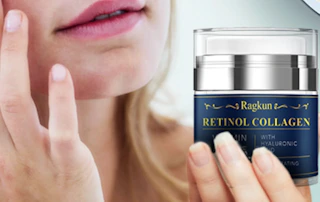 a person holding a jar of face cream