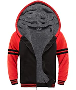 Kids' Sherpa-Lined Zip-Up Hoodie