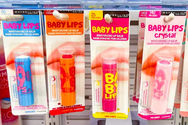 Maybelline Baby Lips, as Low as $1.37 Each at Walgreens card image