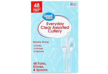 Great Value Assorted Cutlery