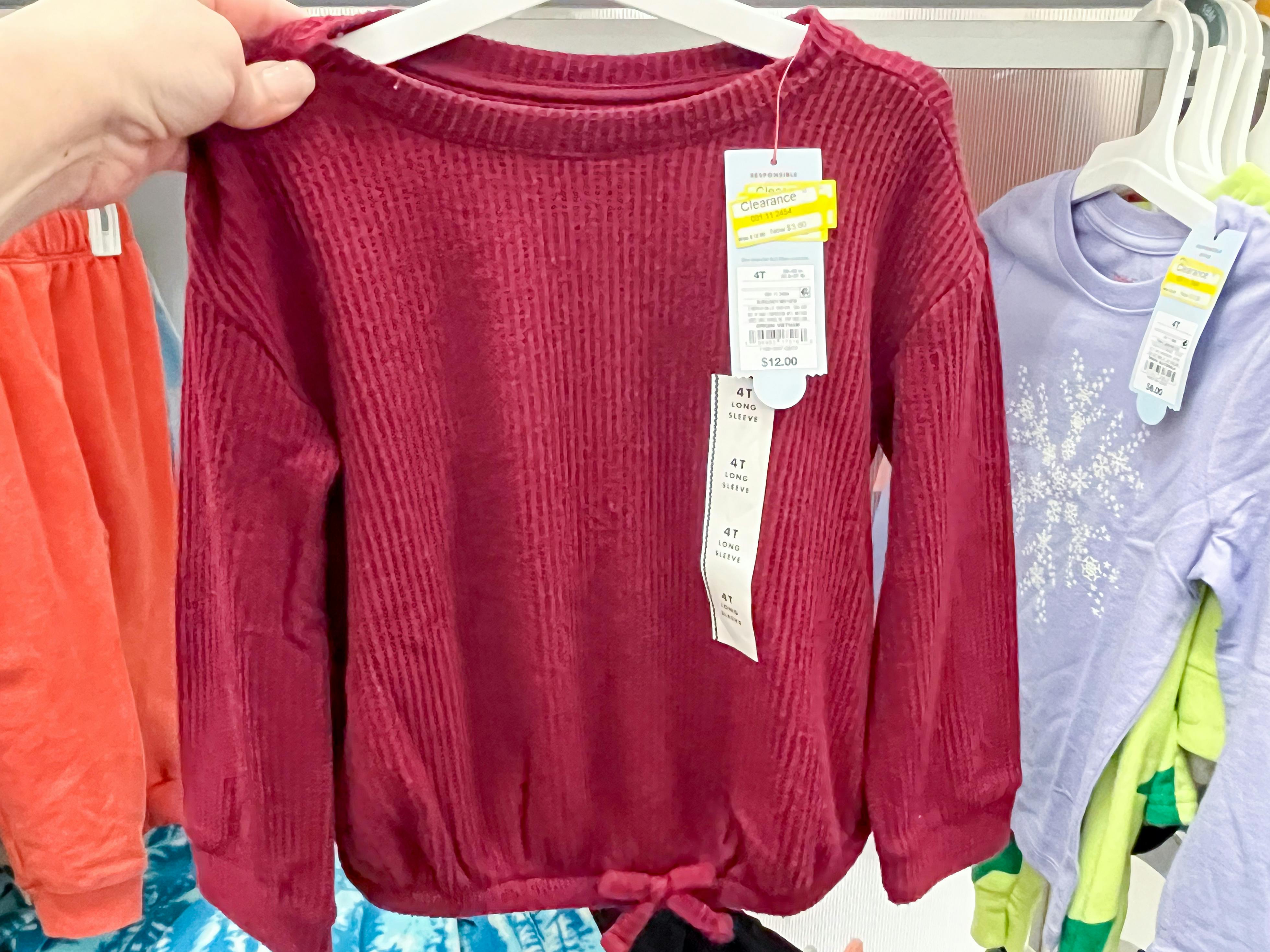 Cat & Jack Toddler Waffle Shirt