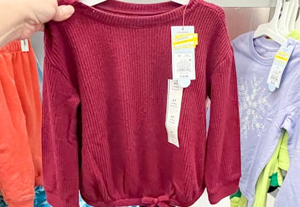 Cat & Jack Toddler Waffle Shirt