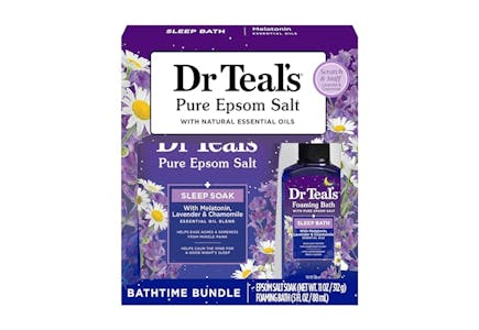 Dr Teal's Bathtime Bundle