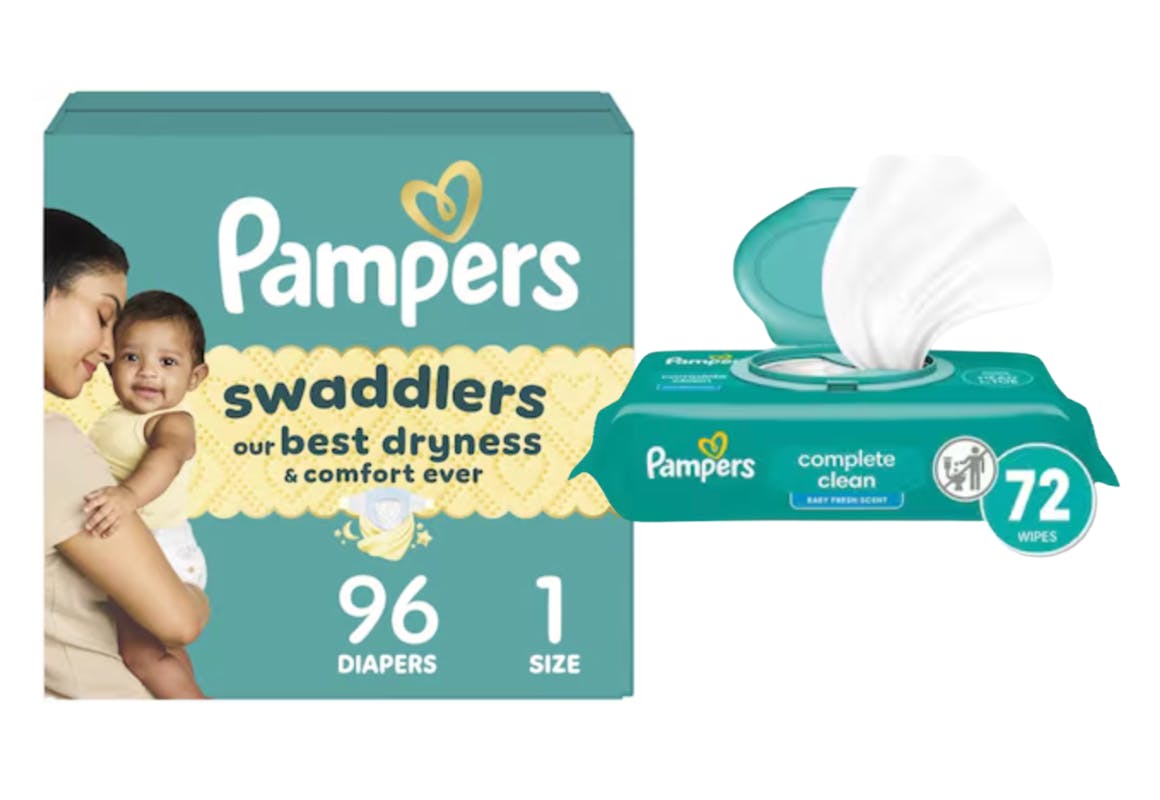 Pampers Diapers and Pampers Wipes
