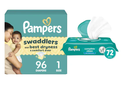 Pampers Diapers and Pampers Wipes