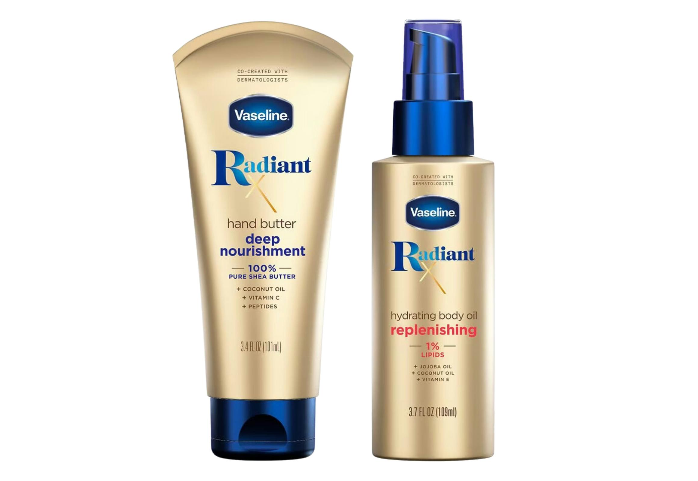 2 Vaseline Radiant Products