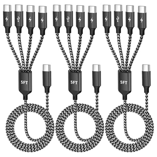 USB-C Multi Charging Cable 3-Pack