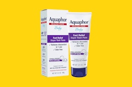 Aquaphor Baby Diaper Rash Paste, as Low as $4.01 on Amazon card image