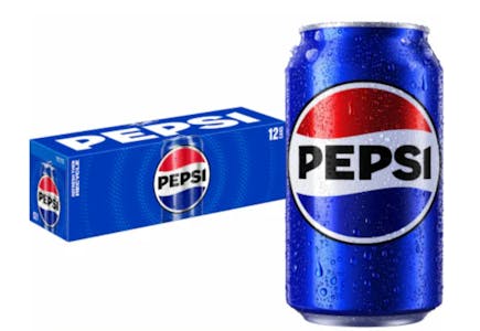 4 Pepsi Soda 12-Packs