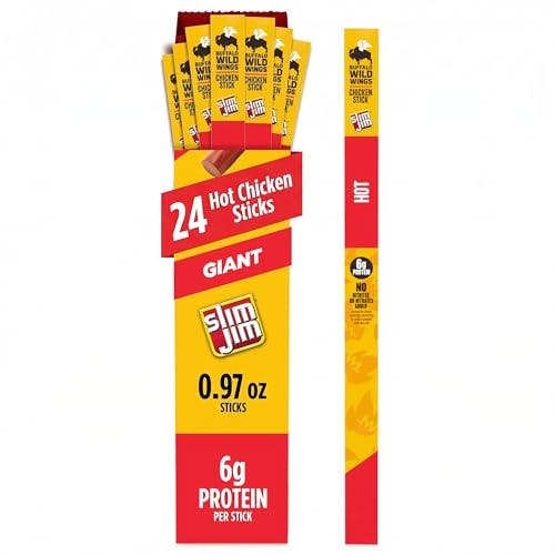 Slim Jim Giant Chicken Sticks 24-Pack