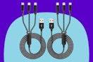 IDISON Multi Charging Cable on a blue background.