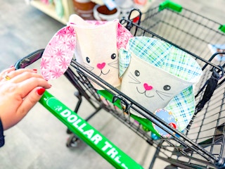 dollar tree easter bunny basket 3