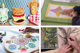 Get a Craftsy Membership for $0.75 and Enjoy a Year of Online Craft Classes card image