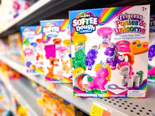 Cra-Z-Art Softee Dough Sets on Walmart shelf in stores