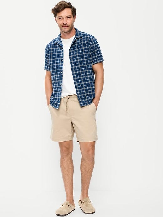 Old Navy Adult Twill Jogger Shorts