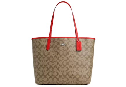 Coach Leather Tote