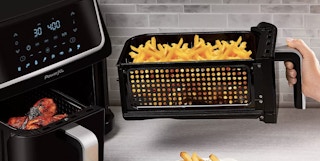 qvc powerxl 10 quart 8 in 1 dual basket air fryer with smart sync technology stock image 2023 1680626966 1680626966