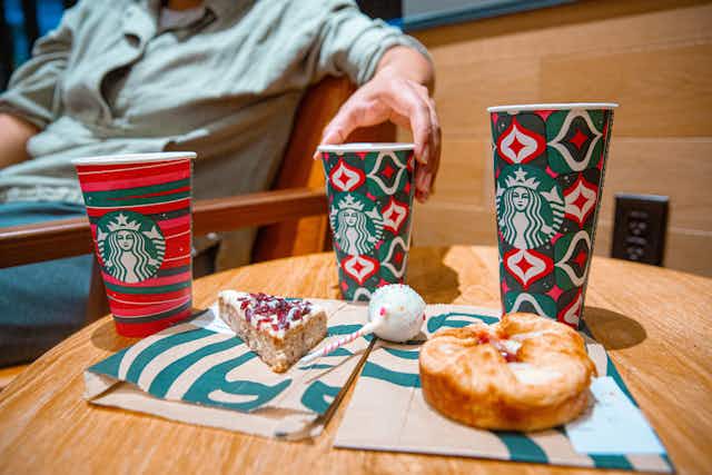 Starbucks Holiday Menu Is Here! Save on the New Gingerbread Drink card image